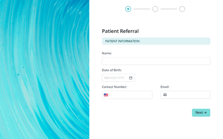 Patient Referral Form template image